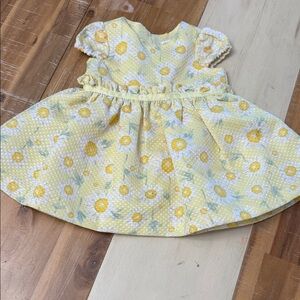 Nanette Baby Yellow Floral Kids Dress